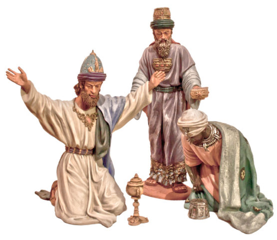 Figuras de Belén de Resina, Reyes Magos RS10