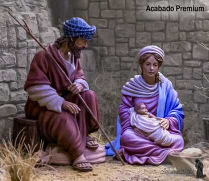 Figuras de Belén - 01 Nacimiento "El Regazo"
