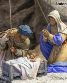 Figuras de Belén de Resina, Natividad 02