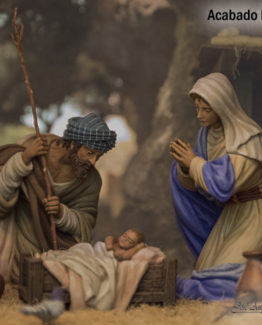 Figuras de Belén de Resina, Natividad 02