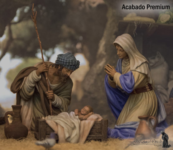 Figuras de Belén de Resina, Natividad 02