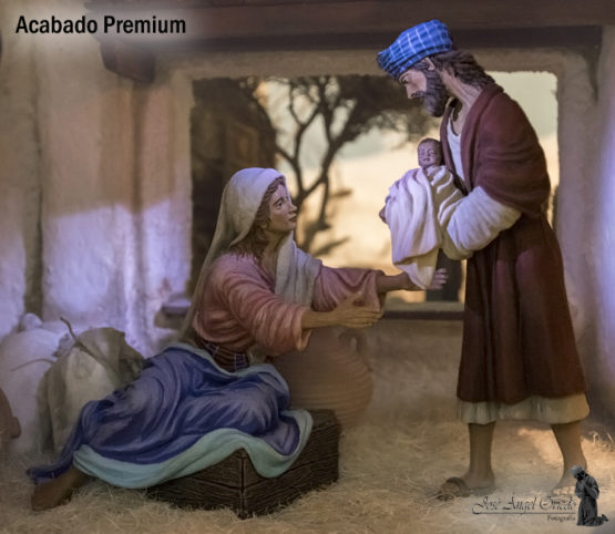 Figuras de Belén de Resina, Natividad 04